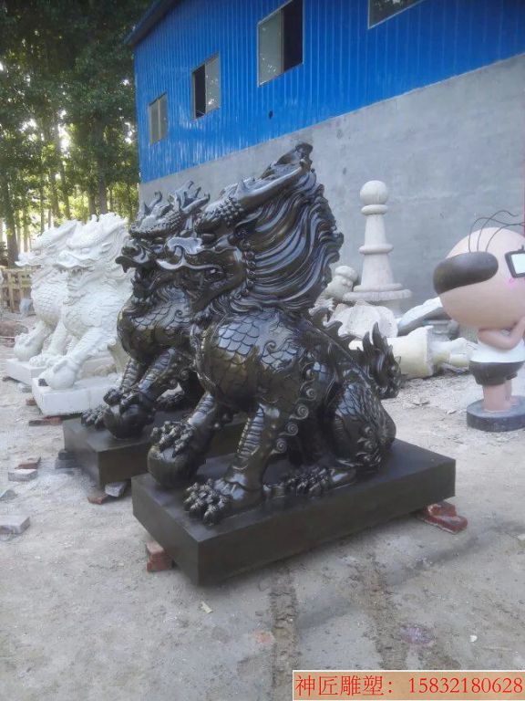 玻璃钢动物雕塑 麒麟雕塑 玻璃钢防铜动物雕塑(3) 玻璃钢动物雕塑 麒麟雕塑 玻璃钢防铜动物雕塑(3)