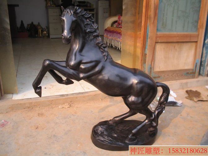 仿古铜马 动物铜雕塑