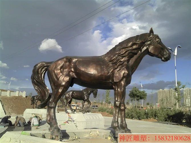 内蒙古铜马制作案例